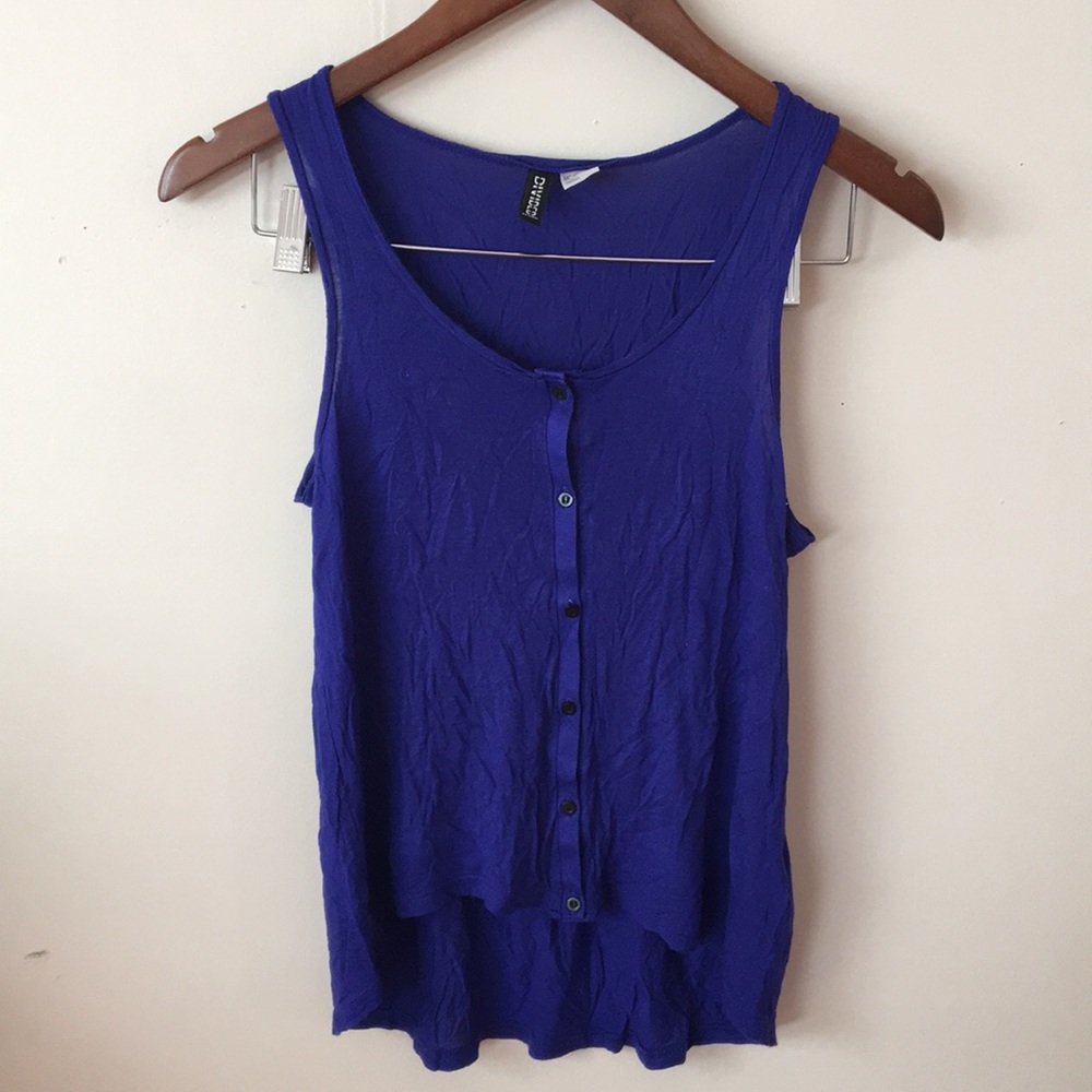 Purple tank